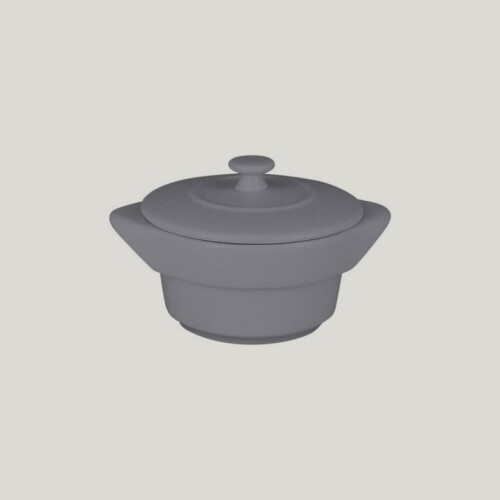 RAK Chef's Fusion hrnec s poklicí pr. 10 cm, šedý | RAK-CFRD10GY