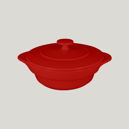 RAK Chef's Fusion hrnec s poklicí pr. 16 cm, červený | RAK-CFRD16BR