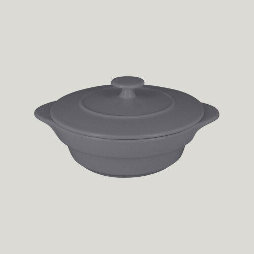 RAK Chef's Fusion hrnec s poklicí pr. 16 cm, šedý | RAK-CFRD16GY