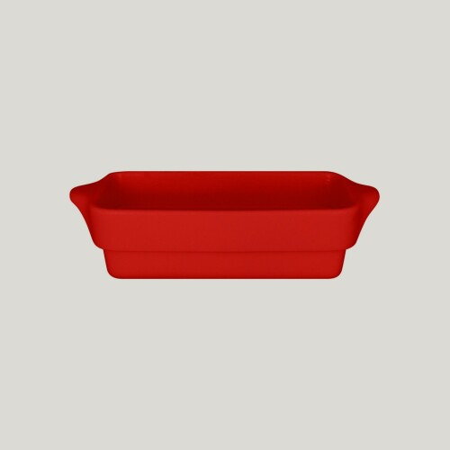 RAK Chef's Fusion pekáč obdélníkový 20 × 10 cm, červený | RAK-CFRT20BRBD