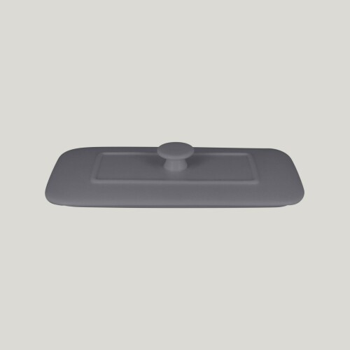 RAK Chef's Fusion poklice pro obdélný pekáč 20 × 10 cm, šedá | RAK-CFRT20GYLD