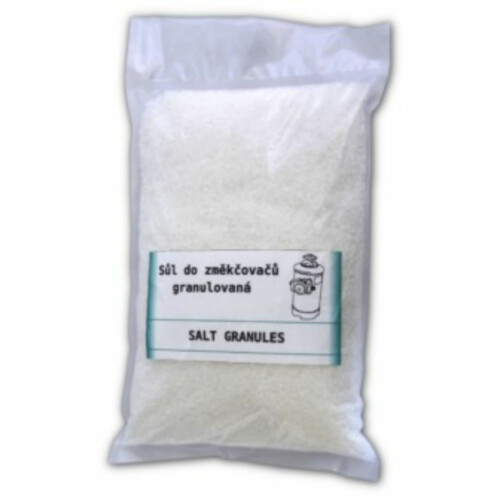 Sůl do změkčovačů vody - granule 3 kg