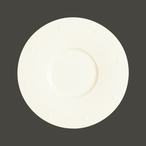 RAK White Gold kulatý talíř pr. 31 cm – Queen | RAK-GDRP31