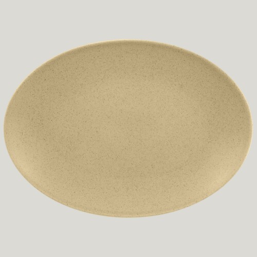 RAK Genesis talíř oválný 32 x 23 cm, mandlová | RAK-GNNNOP32AL