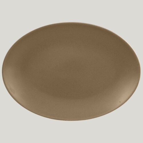 RAK Genesis talíř oválný 32 x 23 cm, hnědá | RAK-GNNNOP32CR