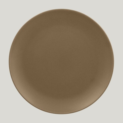 RAK Genesis talíř mělký pr. 29 cm, hnědá | RAK-GNNNPR29CR