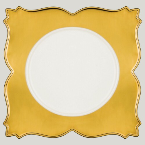 RAK Golden talíř čtvercový – King Golden 34 cm | RAK-KQSP34