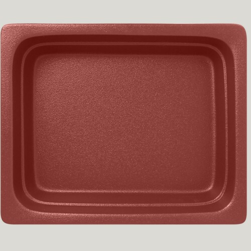 RAK Gastronádoba GN 1/2 065 mm, tmavě červená | RAK-NFBU1.2DR