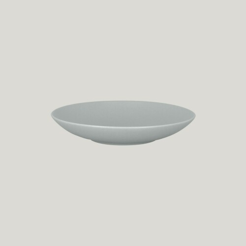 RAK Talíř hluboký coupe 23 cm, šedá | RAK-NFNNDP23PG