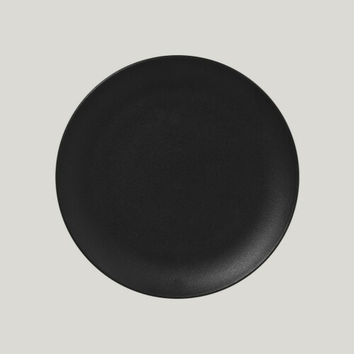 RAK Talíř mělký 24 cm, černá | RAK-NFNNPR24BK