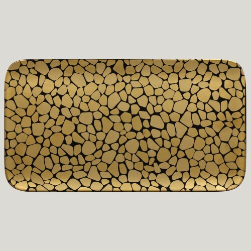 RAK Pebbles talíř obdélný 38 × 21 cm | RAK-PBAURP38