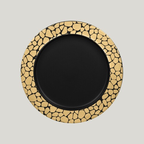 RAK Pebbles talíř mělký s okrajem 28 cm | RAK-PBNOFP28