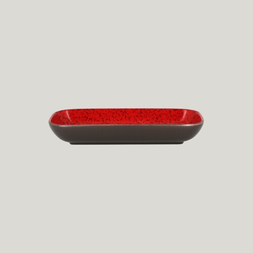 RAK Ruby miska obdélníková 22 × 11 cm – červená | RAK-RBAURBM22