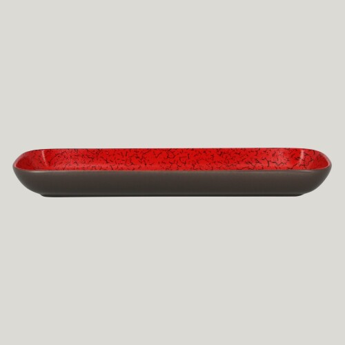 RAK Ruby miska obdélníková 33 × 11 cm – červená | RAK-RBAURBN33