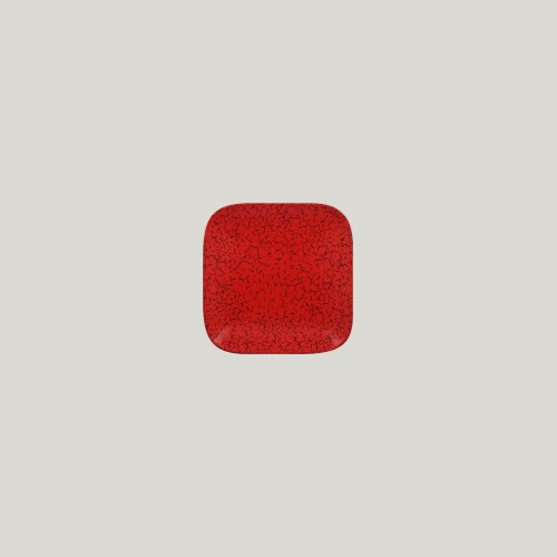 RAK Ruby talíř čtvercový 11 × 11 cm – červená | RAK-RBAUSP11