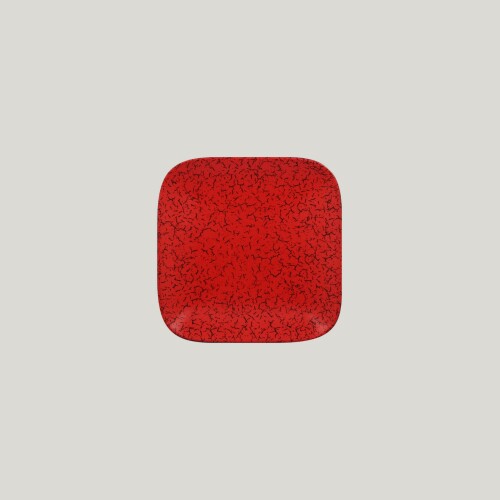 RAK Ruby talíř čtvercový 15 × 15 cm – červená | RAK-RBAUSP15