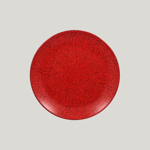 RAK Ruby talíř mělký 24 cm – červená | RAK-RBNNPR24