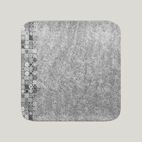 RAK Splendour talíř čtvercový 30 × 30 cm – šedá | RAK-SRAUSP30