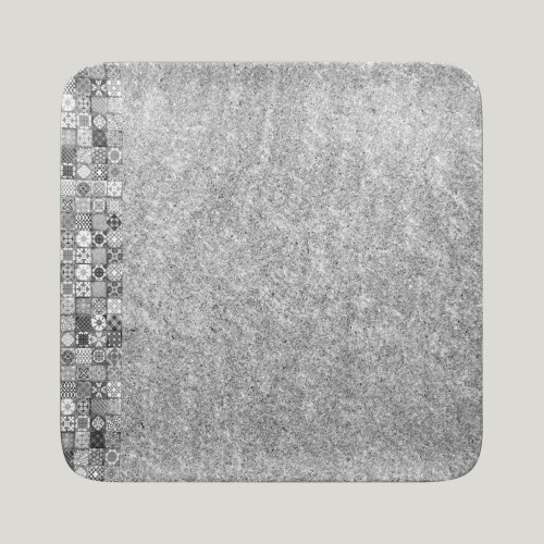 RAK Splednour talíř čtvercový 33 × 33 cm – šedá | RAK-SRAUSP33
