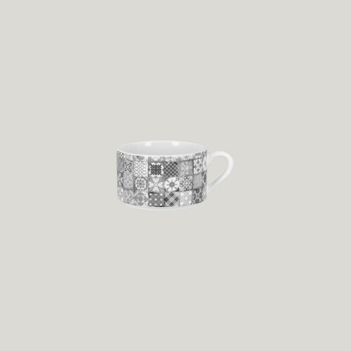 RAK Splendour šálek s uchem 17 cl – šedá | RAK-SRMSCU17