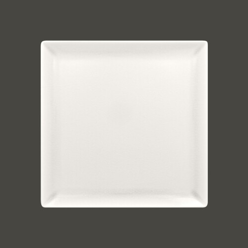 RAK Vintage talíř mělký čtvercový, bílý 24,5 × 24,5 cm | RAK-VNEDSQ25WH