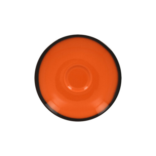 RAK Podšálek kulatý 17 cm, oranžová | RAK-LECLSA17OR
