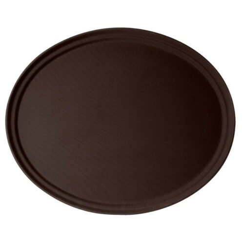 Camtread podnos protiskluzový oválný 56 × 68,5 cm, hnědá