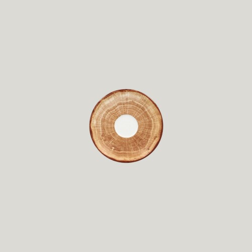 RAK Woodart podšálek pro šálek na espresso RAK-CLCU09 – světle hnědá | RAK-WDCLSA13TB