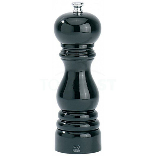 Mlýnek Paris U-Select na sůl, černý 22 cm