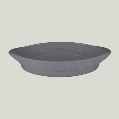 RAK Chef's Fusion pekáč oválný 31 × 21 cm, šedý | RAK-CFOD37GYBD