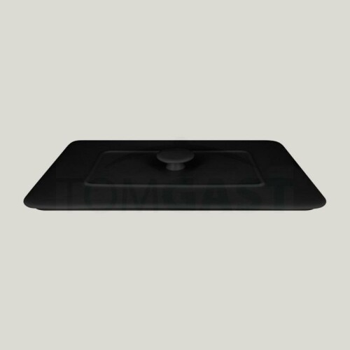 RAK Chef's Fusion poklice pro obdélný pekáč 32,5 × 22 cm, černá | RAK-CFRT32BKLD
