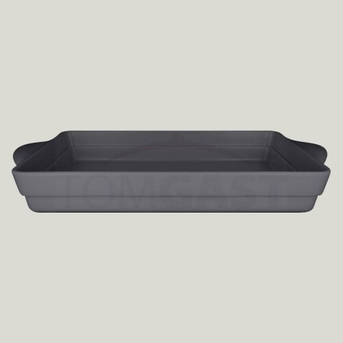 RAK Chef's Fusion pekáč obdélníkový 39 × 24 cm, šedý | RAK-CFRT39GYBD