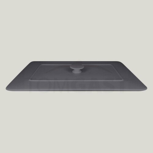 RAK Chef's Fusion poklice pro obdélný pekáč 39,5 × 24,5 cm, šedá | RAK-CFRT39GYLD