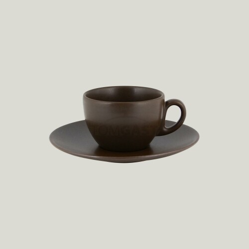 RAK Genesis podšálek kulatý 17 cm pro GN116C23CO, kakaová | RAK-GNCLSA02CO
