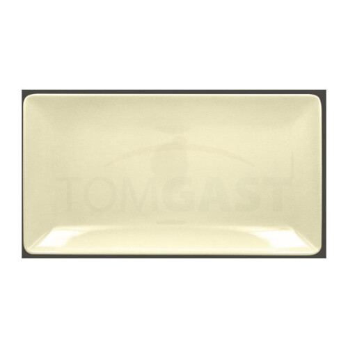RAK Vintage talíř mělký obdélníkový, perlový 33,5 × 18,1 cm | RAK-VNEDRG33PL