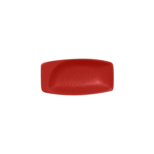 RAK Talíř obdélný 11 × 5,5 cm, světle červená | RAK-NFMZMR11BR