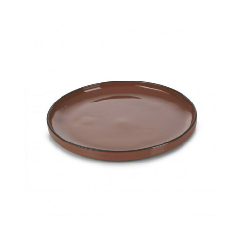 Revol Talíř kulatý 21 cm – cinnamon | REV-652800