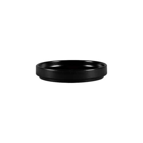 RAK Nordic talíř mělký bez okraje pr. 12 cm, černý | RAK-NOLD12BKM
