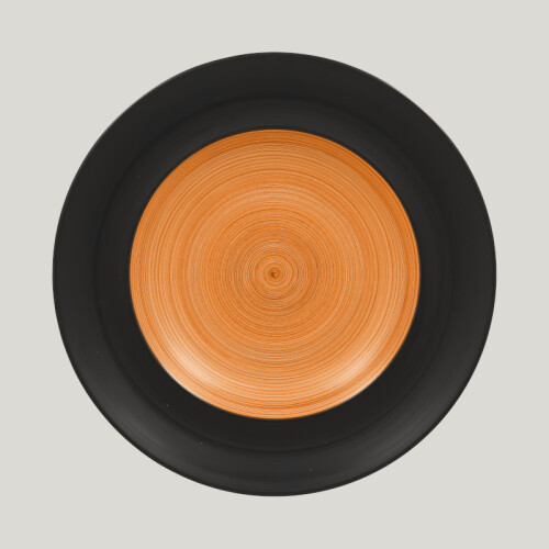 RAK Trinidad talíř hluboký s hranou pr. 30 cm, oranžový | RAK-TRCLDP30BC