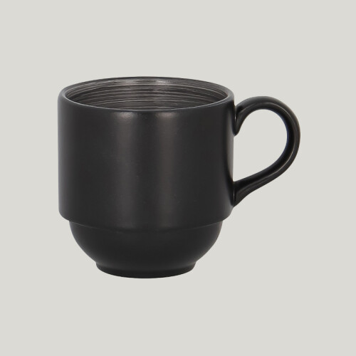 RAK Trinidad šálek stohovatelný 200 ml, šedý | RAK-TRCLSC20BG
