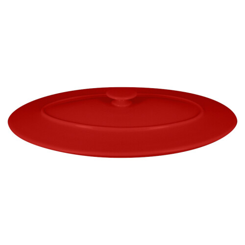 RAK Chef's Fusion poklice oválná 30 × 21 cm, červená | RAK-CFOD37BRLD