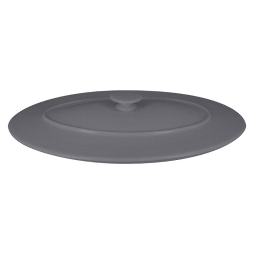 RAK Chef's Fusion poklice oválná 30 × 21 cm, šedá | RAK-CFOD37GYLD