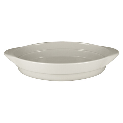 RAK Chef's Fusion pekáč oválný 37,2 × 25 cm, bílý | RAK-CFOD44WHBD