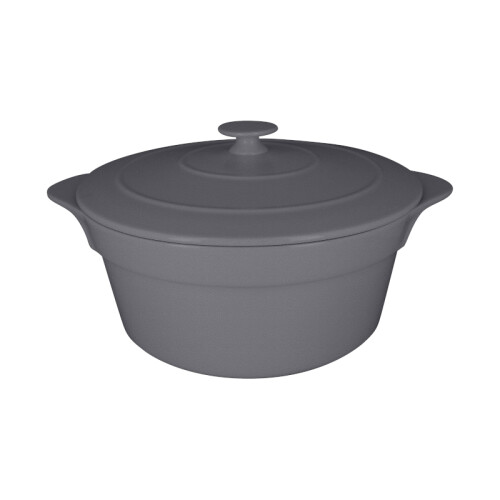 RAK Chef's Fusion hrnec s poklicí pr. 28 cm, šedý | RAK-CFRD28GY