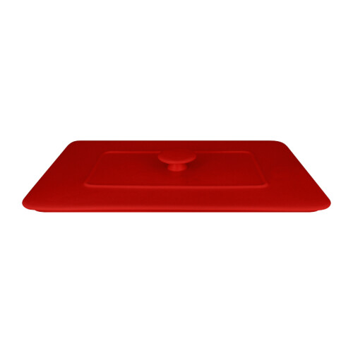 RAK Chef's Fusion poklice obdélníková 32 × 22 cm, červená | RAK-CFRT32BRLD