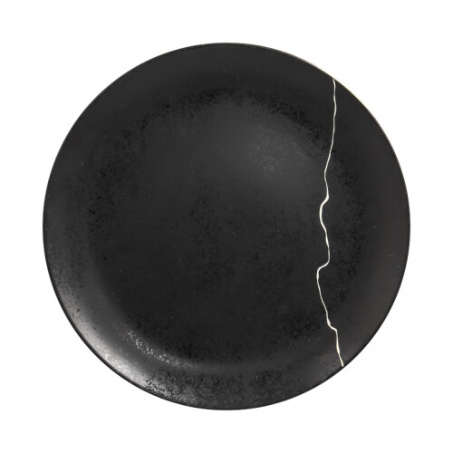 RAK Kintzoo talíř mělký pr. 29 cm, černý | RAK-KZNNPR29S1