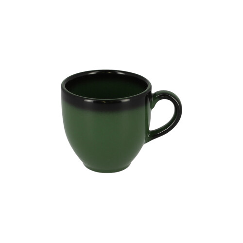 RAK Lea šálek na espresso 9 cl, tmavě zelený | RAK-LECLCU09DG
