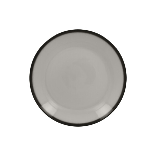 RAK Lea talíř mělký coupe pr. 21 cm, šedý | RAK-LENNPR21GY