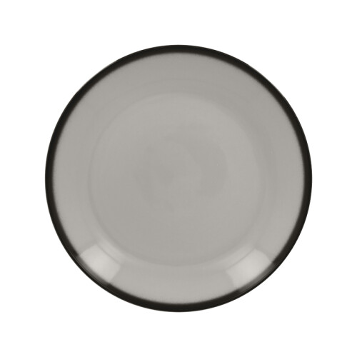 RAK Lea talíř mělký coupe pr. 27 cm, šedý | RAK-LENNPR27GY