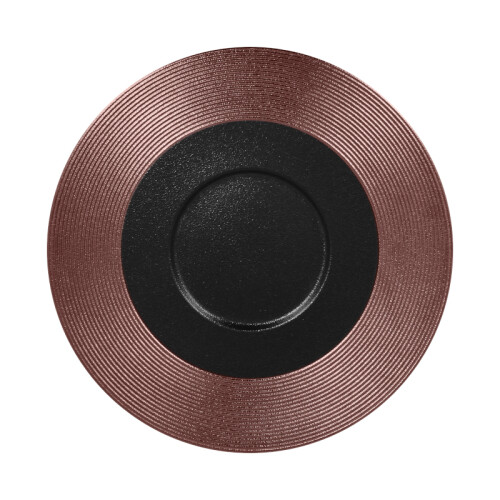 RAK Metalfusion talíř mělký gourmet pr. 29 cm, bronzový | RAK-MFEVGF29BB